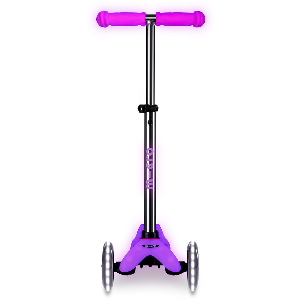 Самокат Micro серії Mini Deluxe Glow LED – Морозний рожевий Дніпро - фото 6