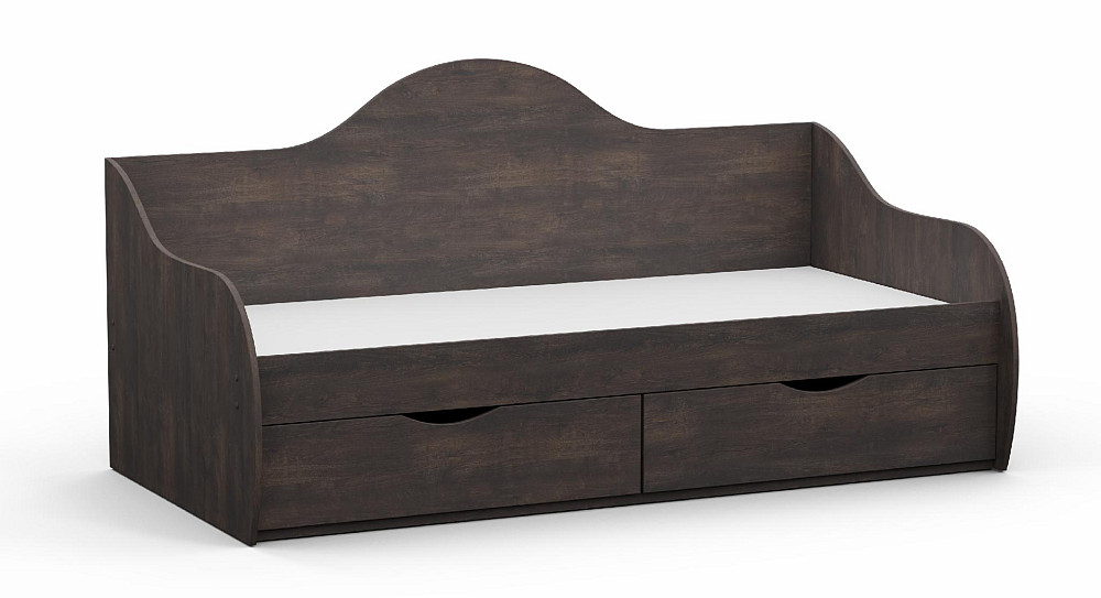 Кровать односпальная L-4, Дуб Конкордия, 1932х1000х954 Львов - изображение 1