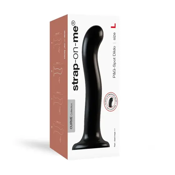 Насадка для страпона Strap-On-Me P&G-Spot Dildo, силикон, размер L Львів