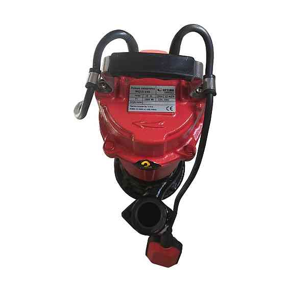 Насос фекальный с режущим механизмом Optima WQ15-14G 1,5кВт (000008689) Киев