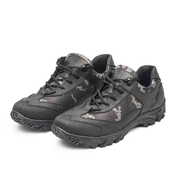 Тактичні кросівки чорні демісезон.Шкіряні,кордура.Надійні.В-3 45 (30) Харків