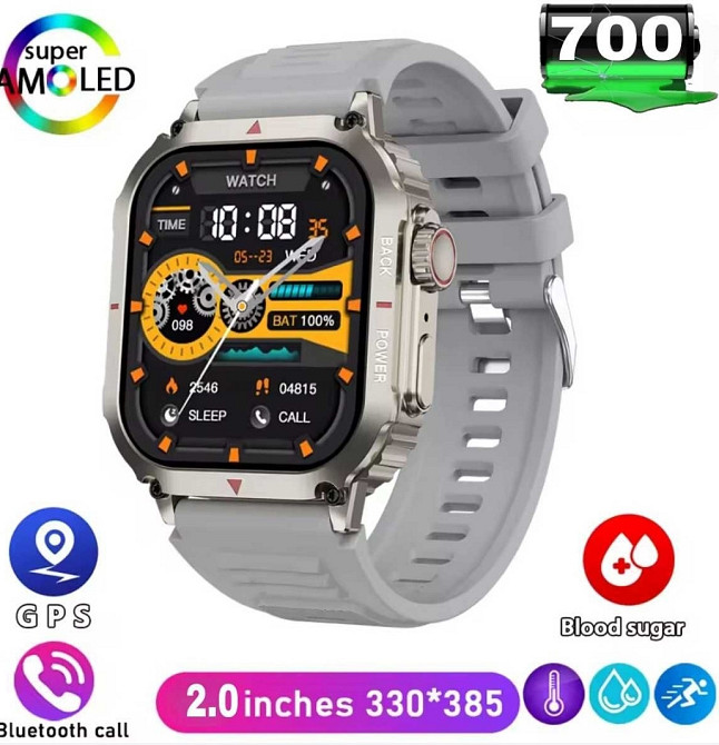 Смартгодинник. VWAR MK66. NFC. GPS. Compass. Barometr. Київ - фото 8