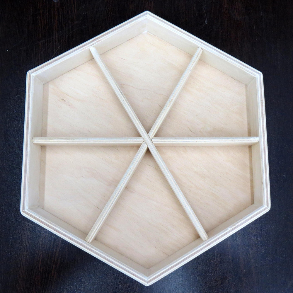 Менажница деревянная 