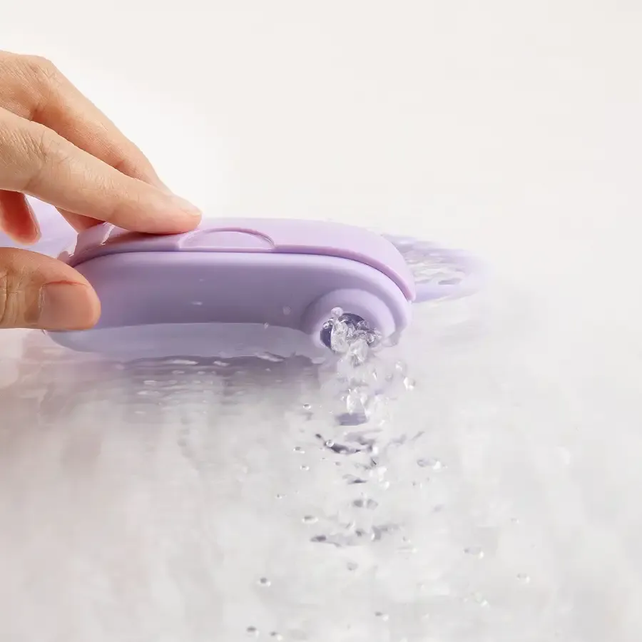 Вакуумний кліторальний стимулятор Otouch Louis Vibrate Purple з віброяйцем, у кейсі Львів - фото 7