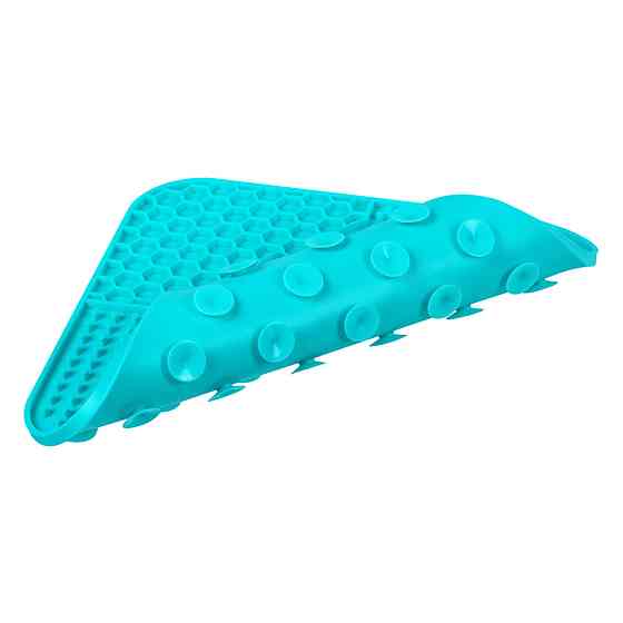 Коврик для слизи WAUDOG Silicone, 190х190х10 мм, голубой Киев