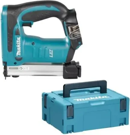 Akumulatorowy zszywacz do szybkiego łączenia płyt z MDF Makita DST221ZJ LXT 18V Боді Валіза Київ