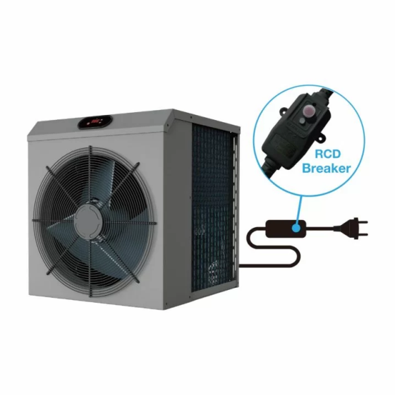 Тепловой насос для каркасного бассейна 18 м3 Fairland SHP05 (5.8 кВт) Киев