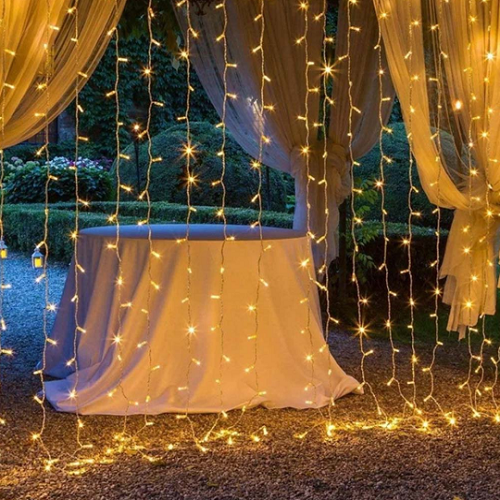 Світлодіодна гірлянда завіса (штора) 300 Led 3*3м теплий колір USB CW-GW-300L33U ColorWay Житомир - изображение 7