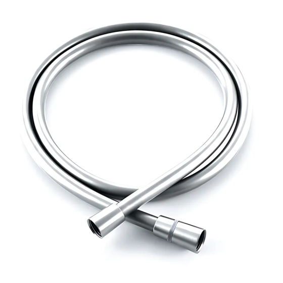 Шланг для душу силіконовий KOER KB-0804-125-01 CHROME 125 см, колір хром  ( 15897 ) Харків