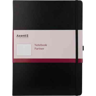 Блокнот Axent Partner Grand, 210х295, 100 л, клет, черный (8203-01-A) Винница