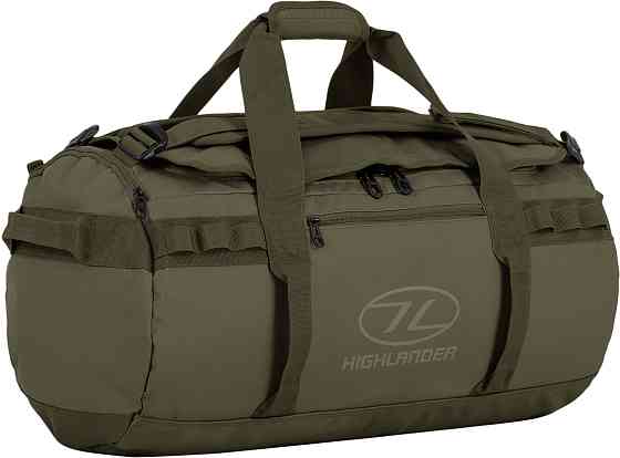 Сумка дорожня водозахисна Highlander Storm Kitbag 45L Olive (DB122-OG) Київ
