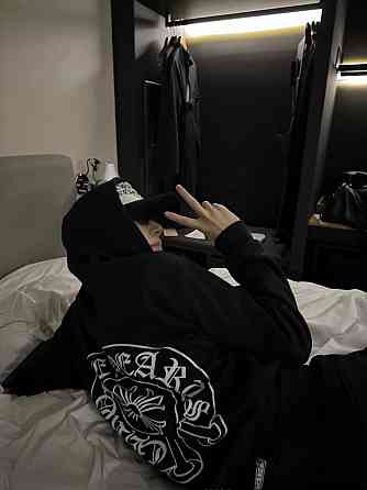 Женская стильная оверсайз худи  тринитка на флисе Одесса