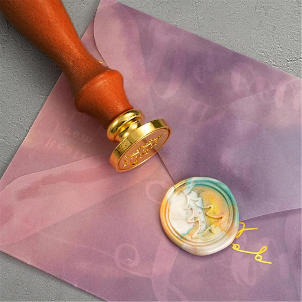 Подарочный набор сургучных печатей с 24 цветами Киев - изображение 5