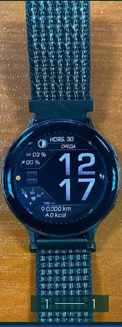 Смарт-Часи: Samsung Galaxy Watch Active 2, 44 mm.Blask Stainless Steel Київ - фото 1