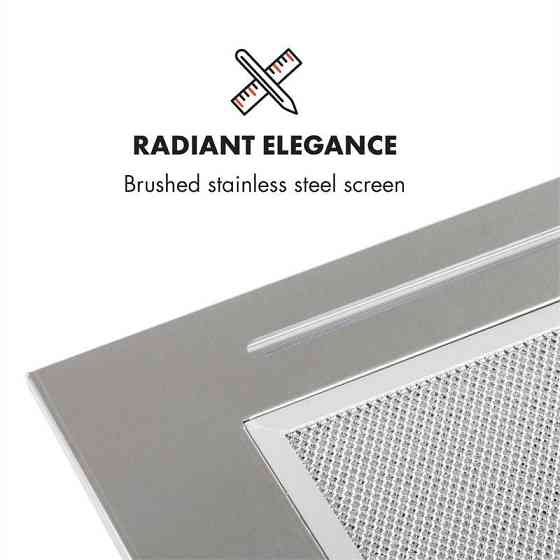 Внизу Під витяжкою 90 см 590 м3/год матова неіржавка сталь 90 см (Німеччина, читати опис) Рівне