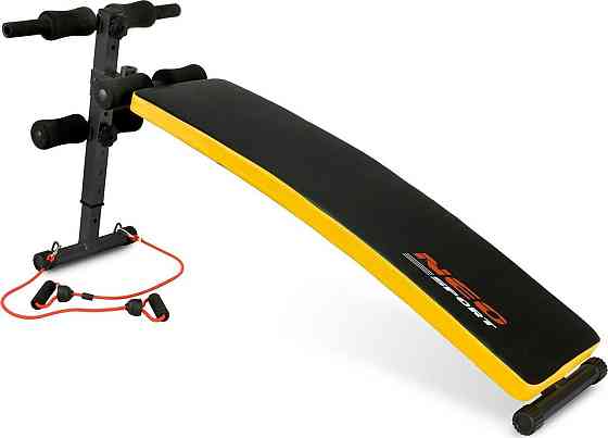 Лава похила NEO-SPORT NS-08G з еспандерами Київ