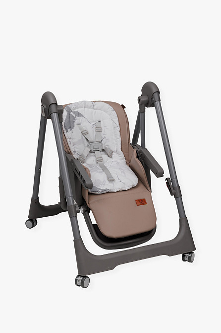 Стул-качалка для кормления ребенка 2 в 1 VELANO Nomi, brown Киев - изображение 10