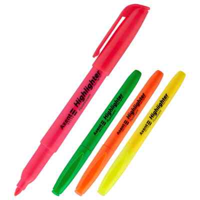 Набор маркеров Axent набор Highlighter 2-4 мм клиновидный из 4-х цветов (D2503-40) Винница