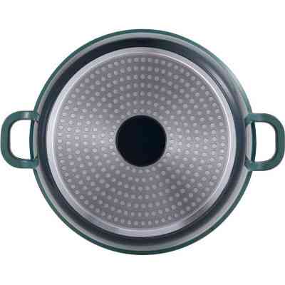 Кастрюля Bergner Excalibur з кришкою Зелена 2.2 л (BG-36100-GR) Винница