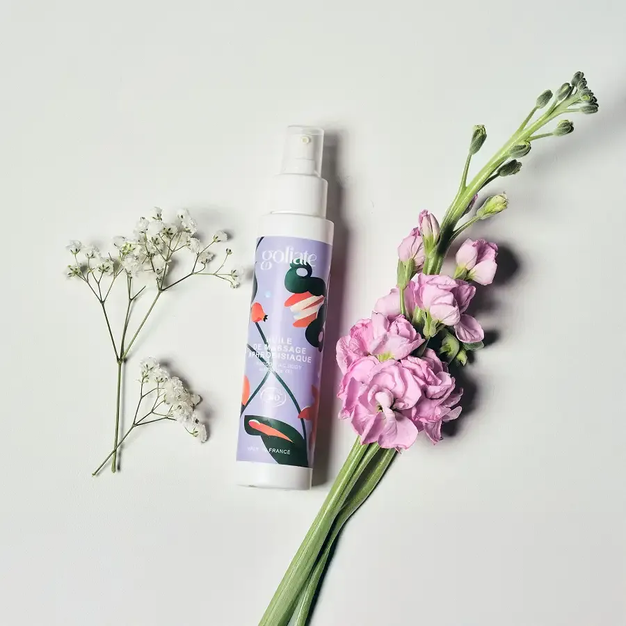 Масажна олія Goliate Huile De Massage Aphrodisiaque 100 мл, органічна, зігрівальний ефект Львів - фото 8