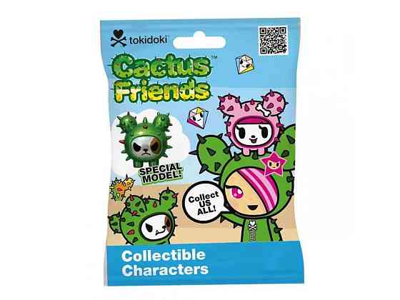 Фігурка Tokidoki сюрприз Кактусові друзі, асорті TK020 ТМ COOL THINGS Київ