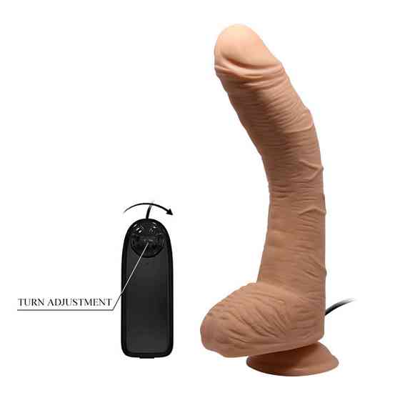 Вібратор - Beautiful Encounter Alex Vibrating Dildo Flesh Sex Aura Київ