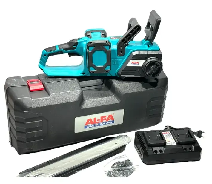 Ланцюгова пилка AL-FA 36В – акумулятор 4А·г, ALCCS16, Італія Львів - фото 1