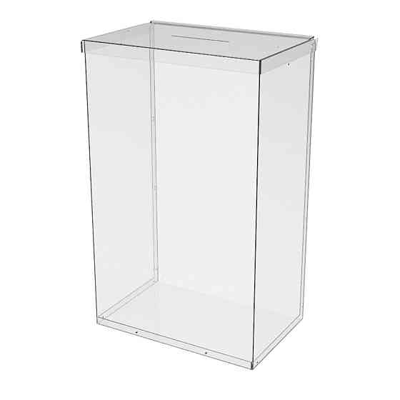 Ящик EKOSTAR без замка для пожертвований и сбора денег 310x200x500. Объем 31 литр Киев