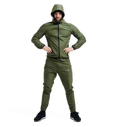 Костюм для схуднення з капюшоном RDX H2 Green 2XL Кам'янське