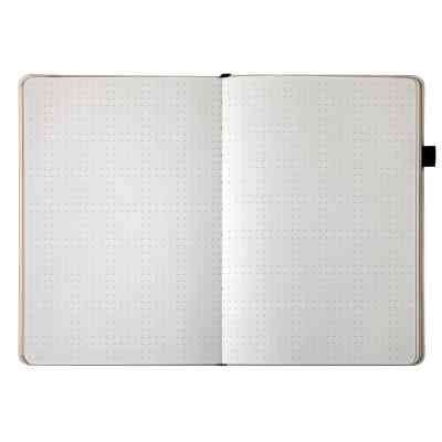 Книга записна Buromax RECORD А5 96 аркушів крапка, сірий (BM.295310-09) Вінниця