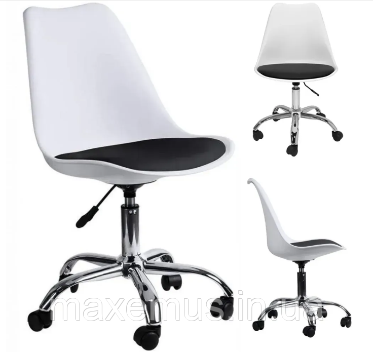 Офисное кресло для работы за компьютером В 4 87 ортопедическое кресло для дома и офиса белое Мостиска - изображение 5