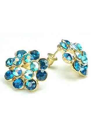 Сережки гвоздики СГ1550-4-3-4 Київ