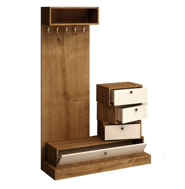 Гарнітур для передпокою "Тамаріндо" мускат-зефір Миколаїв - фото 3