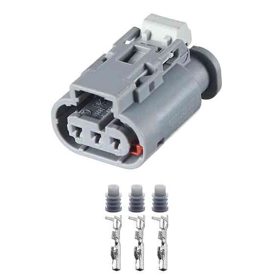 Разъем коннектор 3-кон., 10010342, KOSTAL Германия универс., Моторный отсек, Mercedes-Benz Киев