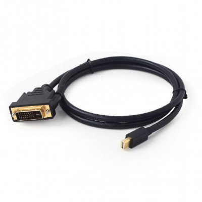 Кабель мультимедійний miniDisplayPort M to DVI M 1.8m 24+1pin Cablexpert (CC-mDPM-DVIM-6) Вінниця - фото 3