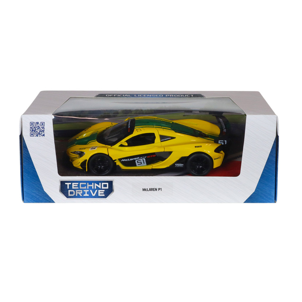 Автомодель - McLaren P1 (жовтий, 1:24) Днепр - изображение 12