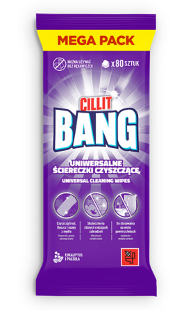 CILLIT BANG Універсальні очисні серветки, 80 шт. Львів