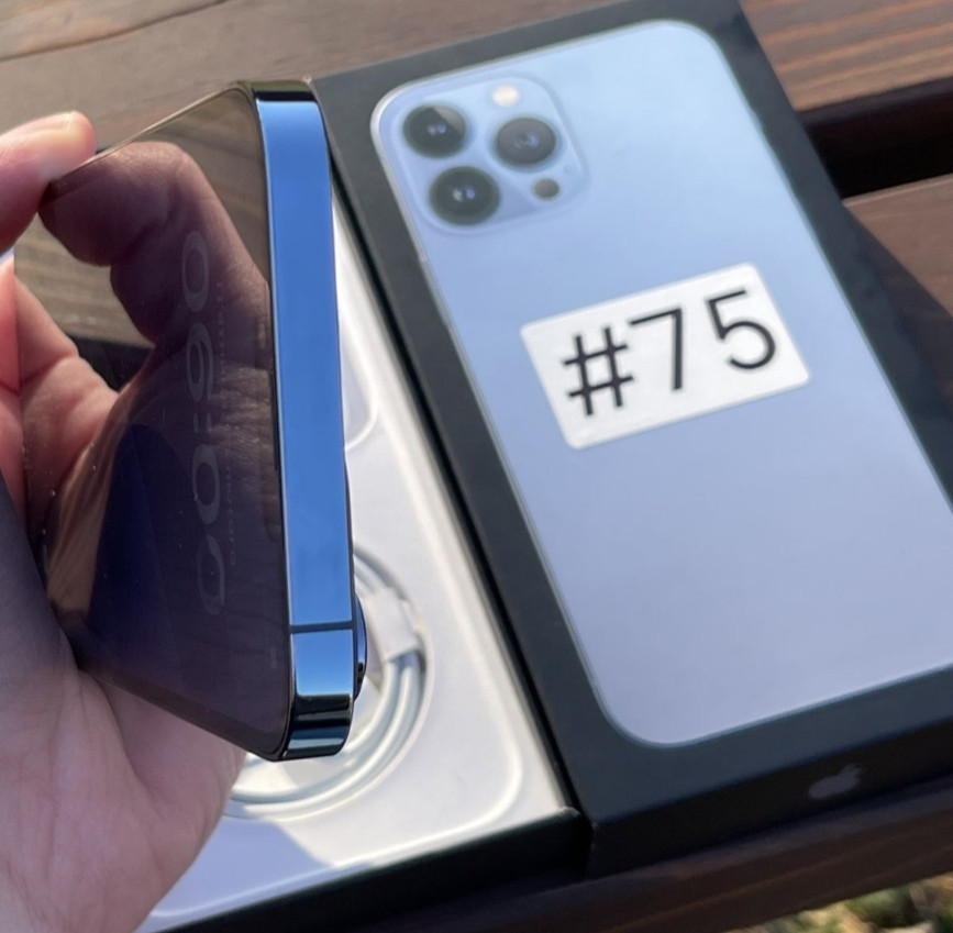 Айфон iPhone 13 Pro Max 256Gb. Sierra Blue Neverlock. Київ - фото 3