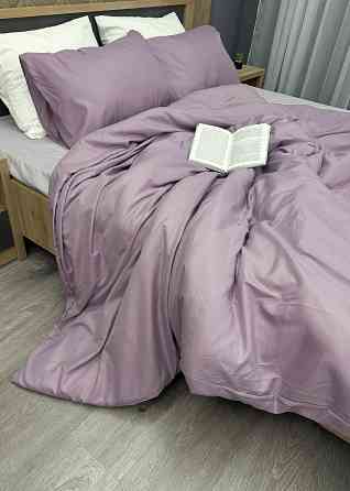 Комплект постельного белья, Decorator Nirvana Евро 200х215 лиловый с серым (88-027) Киев