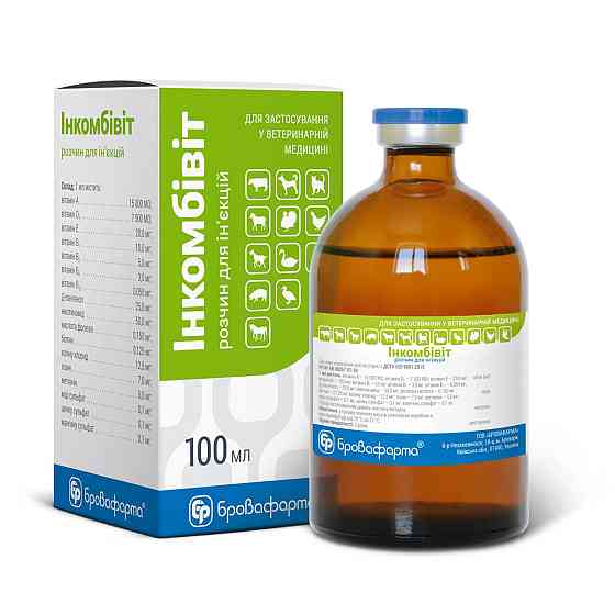 Инкомбивит 100 мл флакон Бровафарма (аналог Интровита) Винница