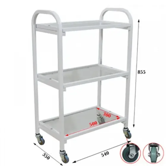 Візок косметологічний UK-019 Біла Київ