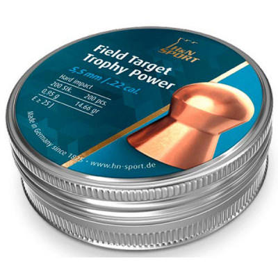 Пульки H&N FT Trophy Power 5,5 мм, 0.95 г, 200шт/уп (92665500003) Винница - изображение 1