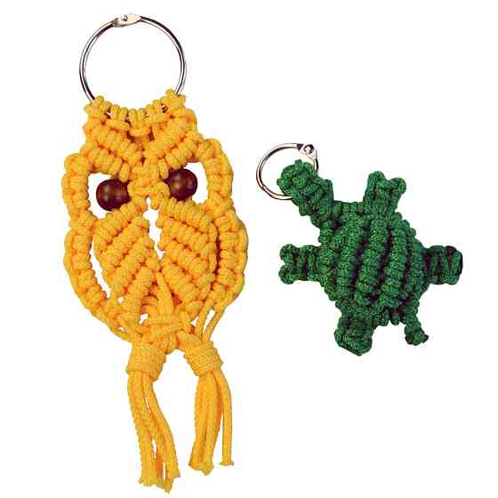 Набір дитячої творчості Макраме "Підвіски на рюкзак" М-004 Вінниця