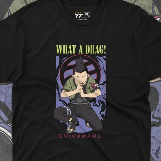 Футболка мужская с принтом Наруто Шикамару 2 Размер 48 Anime0293 Днепр