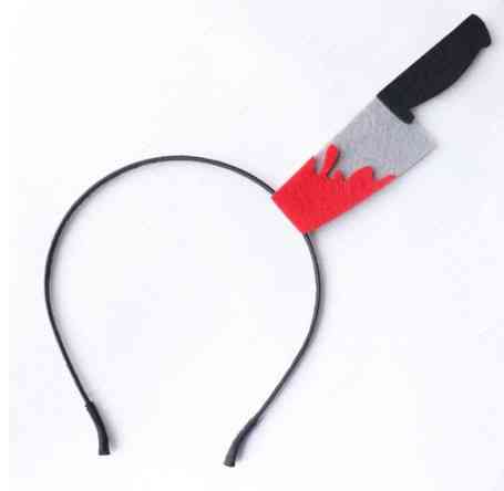 Обруч на Хэллоуин Нож one size разноцветный Киев