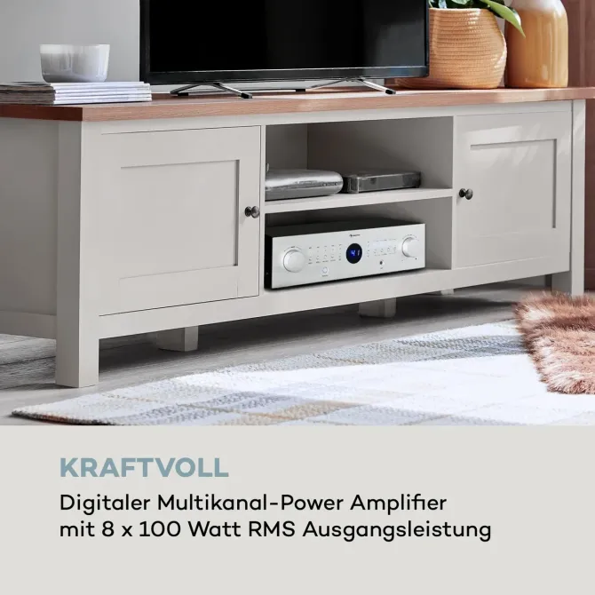 Auna AV2-CD508 Hi-Fi усилитель HiFi 600Вт макс AUX Bluetooth из Германии Днепр - изображение 9