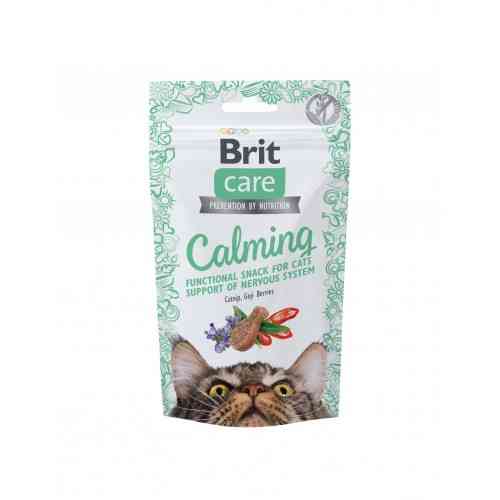 Ласощі Brit Care Functional Snack Calming д/котів для підтримки нервової системи з куркою 50 г Київ