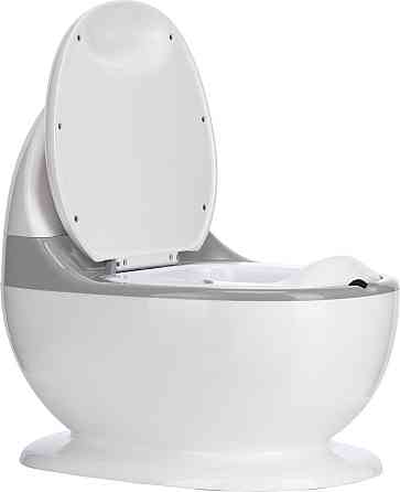 Дитячий горщик FreeON зі звуком змиву, white Київ
