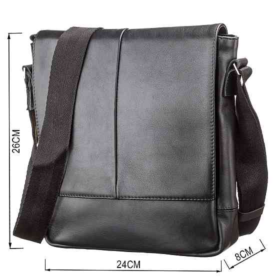 Сумка мужская SHVIGEL 00878 Черная Киев