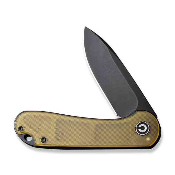Нож складной карманный Civvi Elementum, (7.5 см) D2 / Ultem Киев